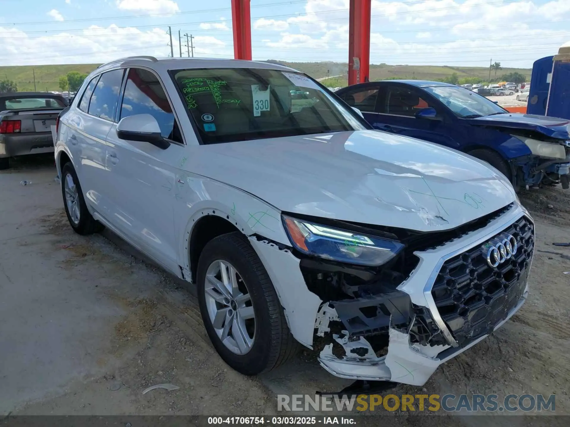 1 fotografías del automóvil dañado WA1GAAFY4N2003472 AUDI Q5 2022