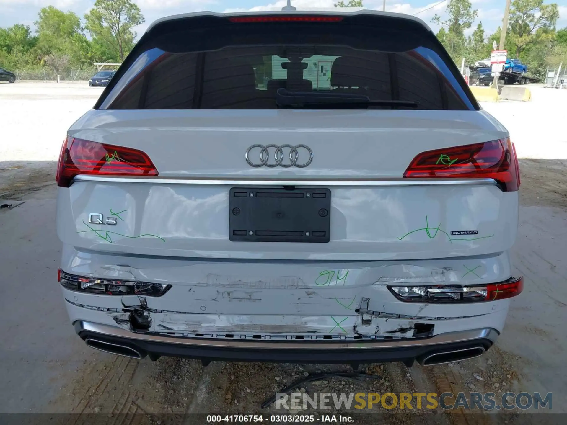 6 fotografías del automóvil dañado WA1GAAFY4N2003472 AUDI Q5 2022
