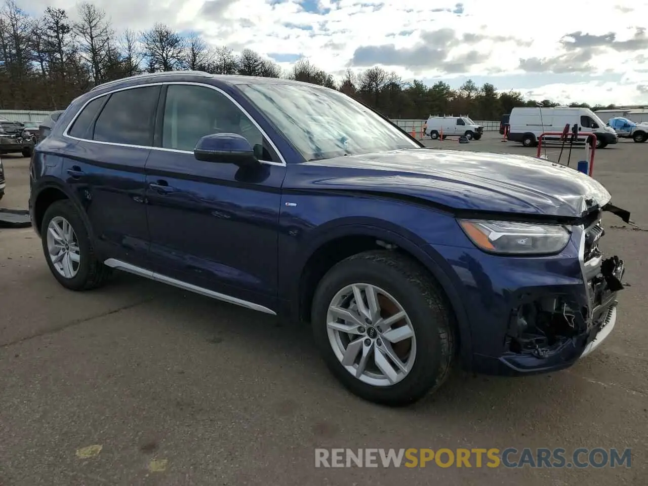 4 fotografías del automóvil dañado WA1GAAFY5N2082165 AUDI Q5 2022