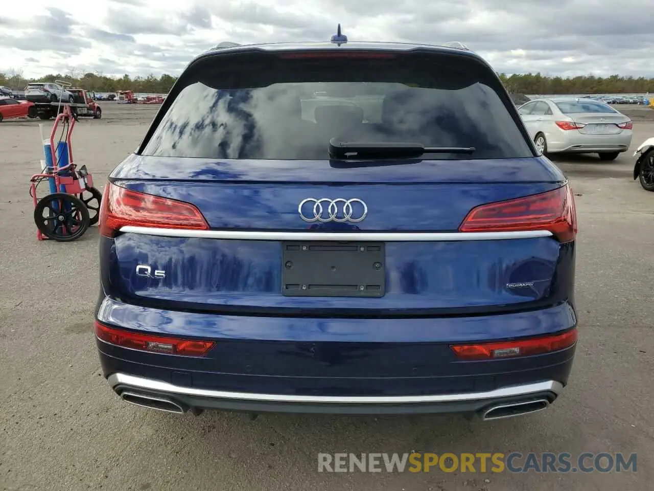 6 fotografías del automóvil dañado WA1GAAFY5N2082165 AUDI Q5 2022