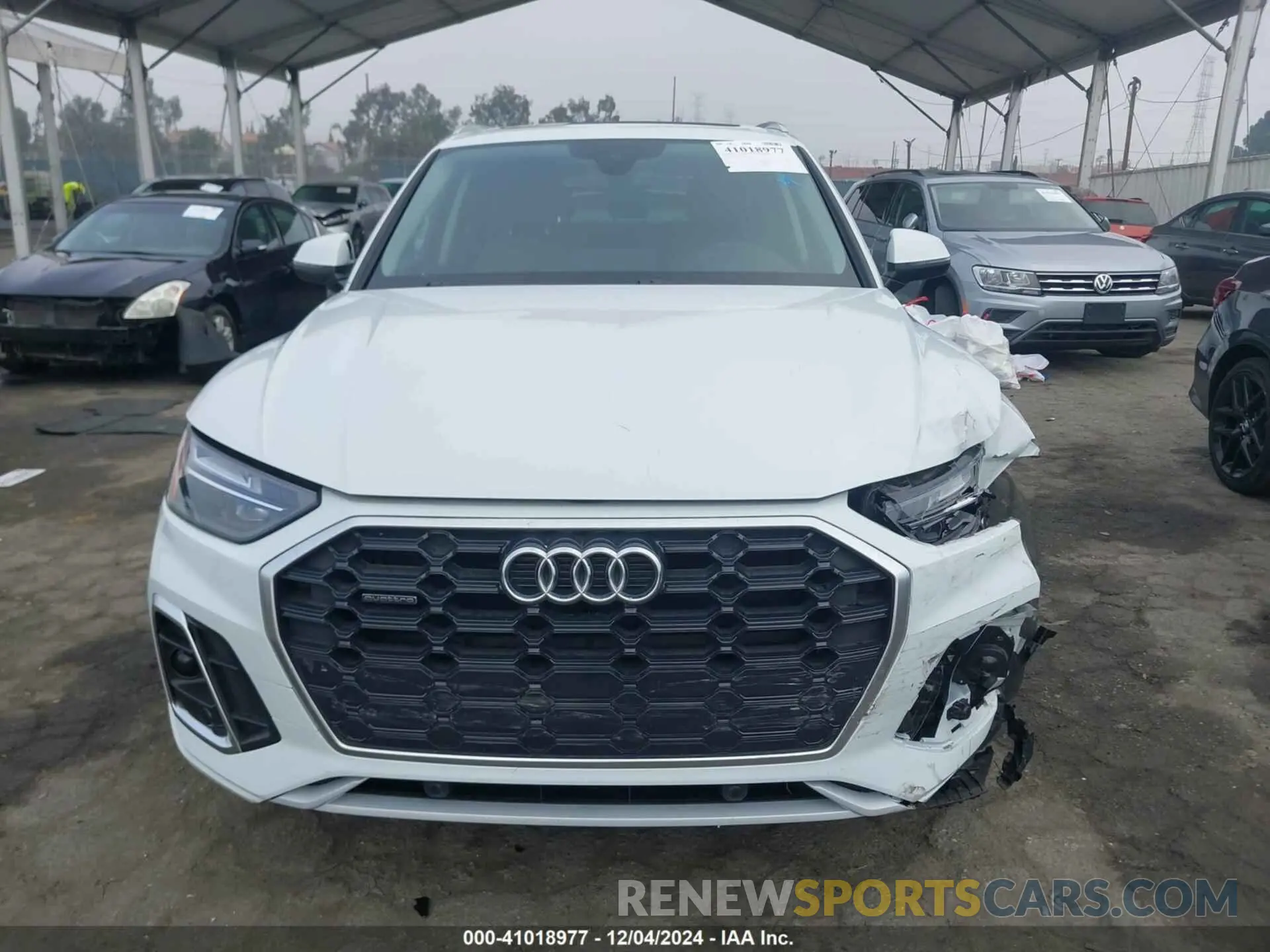 12 fotografías del automóvil dañado WA1GAAFY6N2018748 AUDI Q5 2022