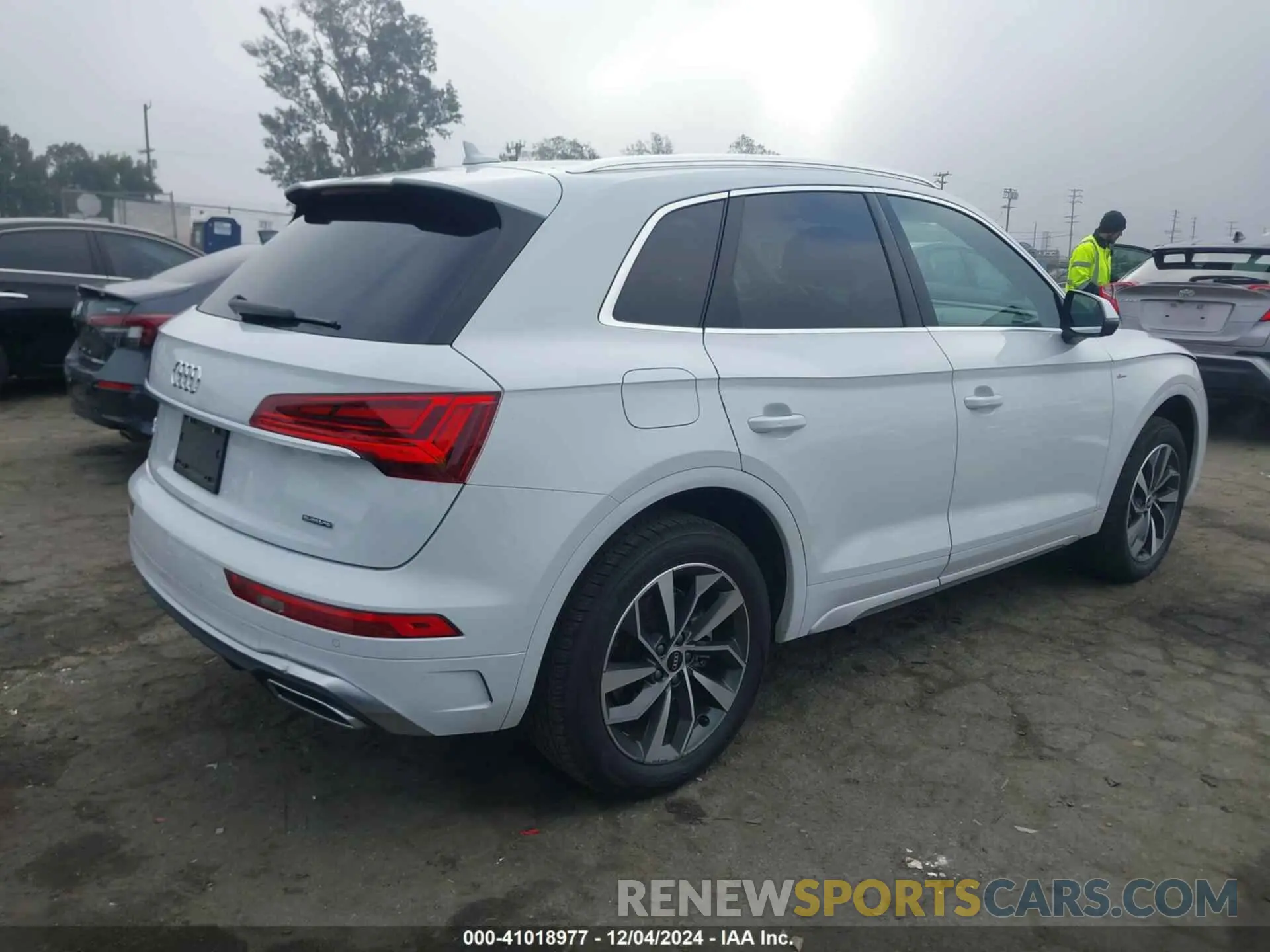4 fotografías del automóvil dañado WA1GAAFY6N2018748 AUDI Q5 2022