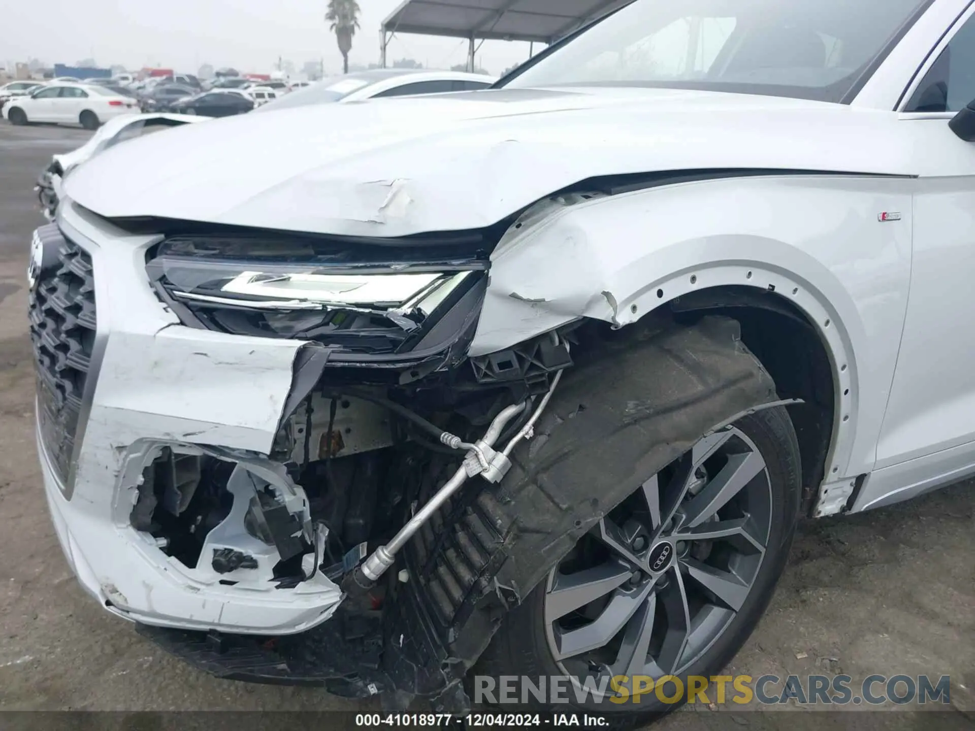 6 fotografías del automóvil dañado WA1GAAFY6N2018748 AUDI Q5 2022