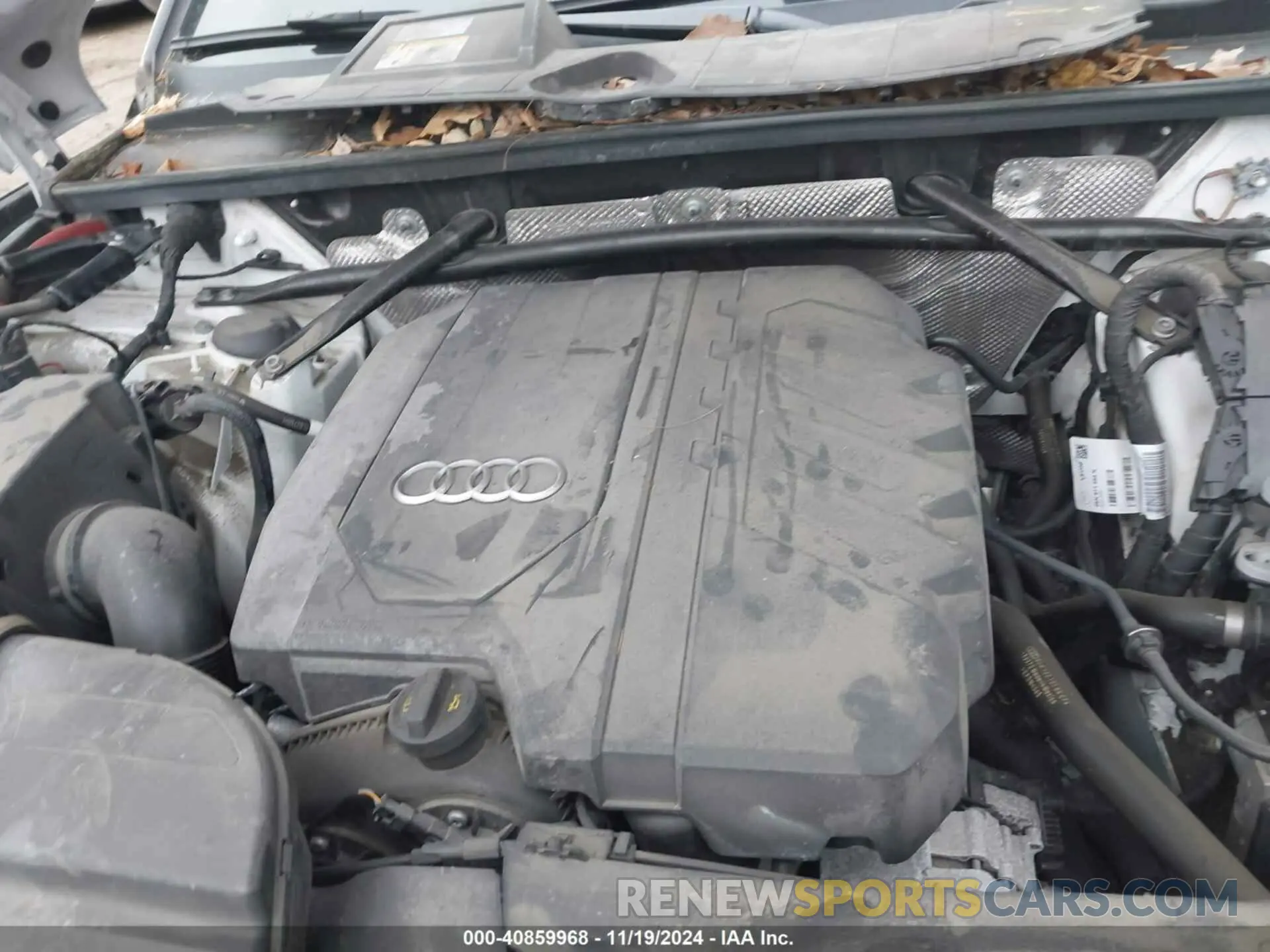 10 fotografías del automóvil dañado WA1GAAFY6N2119787 AUDI Q5 2022