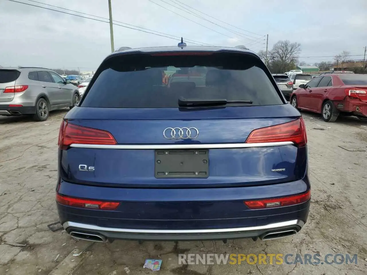 6 fotografías del automóvil dañado WA1GAAFY8N2001711 AUDI Q5 2022
