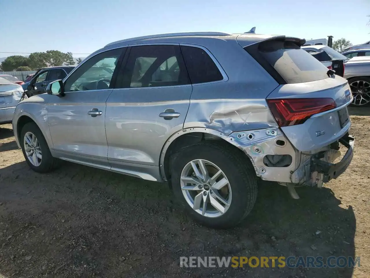 2 fotografías del automóvil dañado WA1GAAFY8N2054974 AUDI Q5 2022