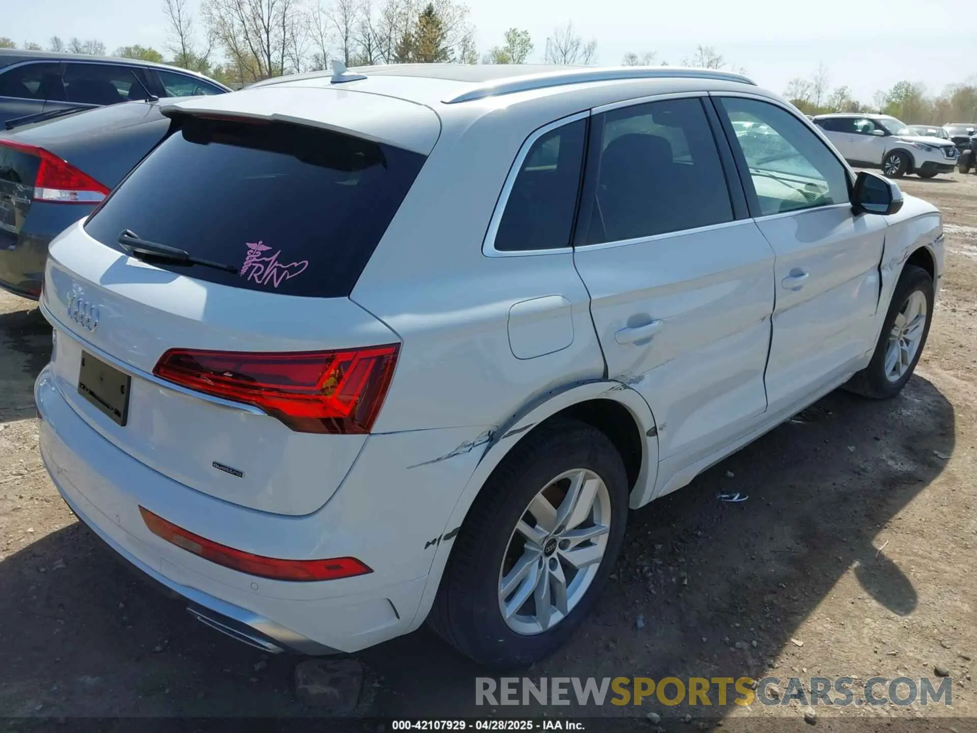 4 fotografías del automóvil dañado WA1GAAFY8N2086002 AUDI Q5 2022