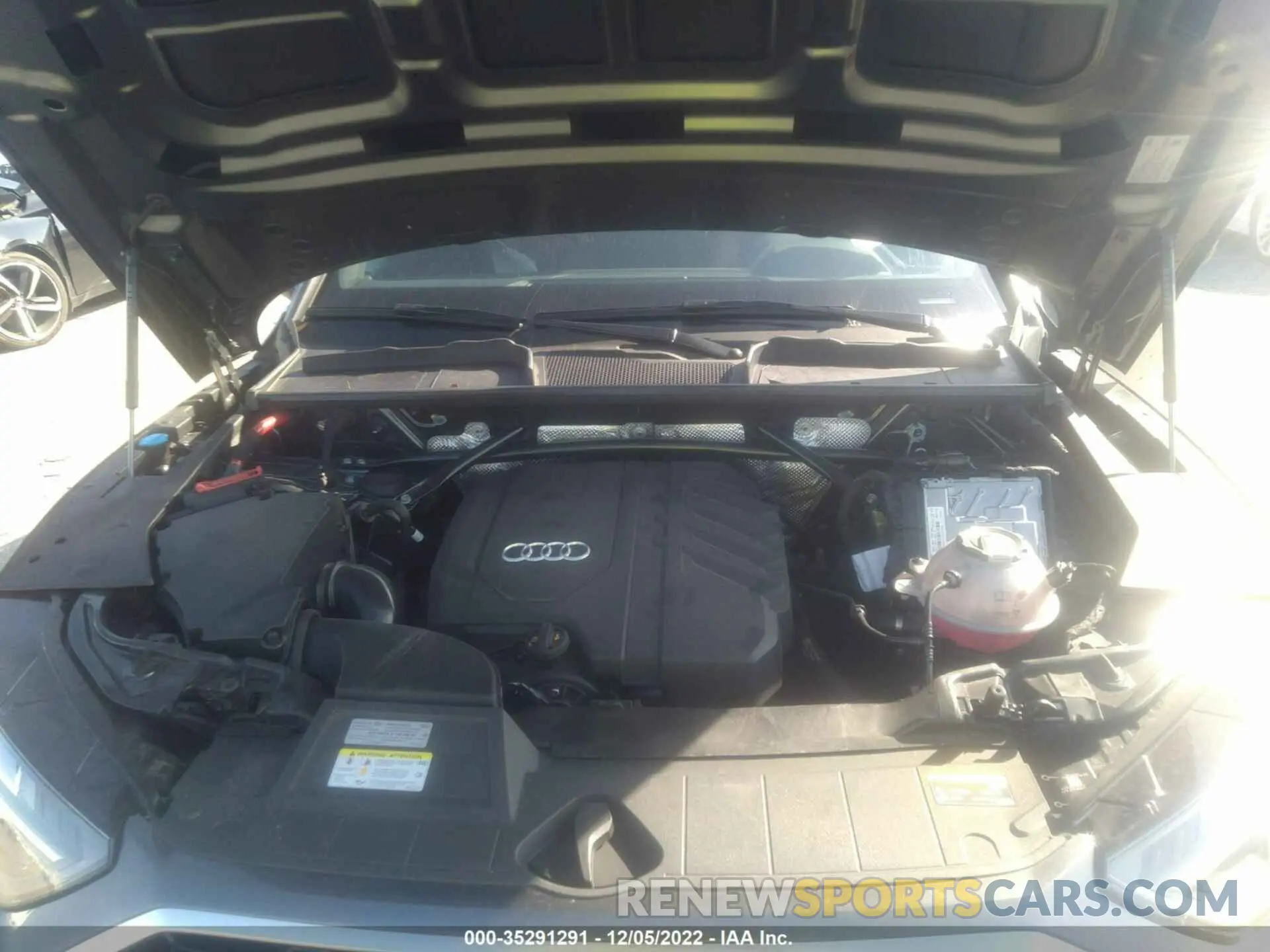 10 fotografías del automóvil dañado WA1GAAFY9N2014919 AUDI Q5 2022