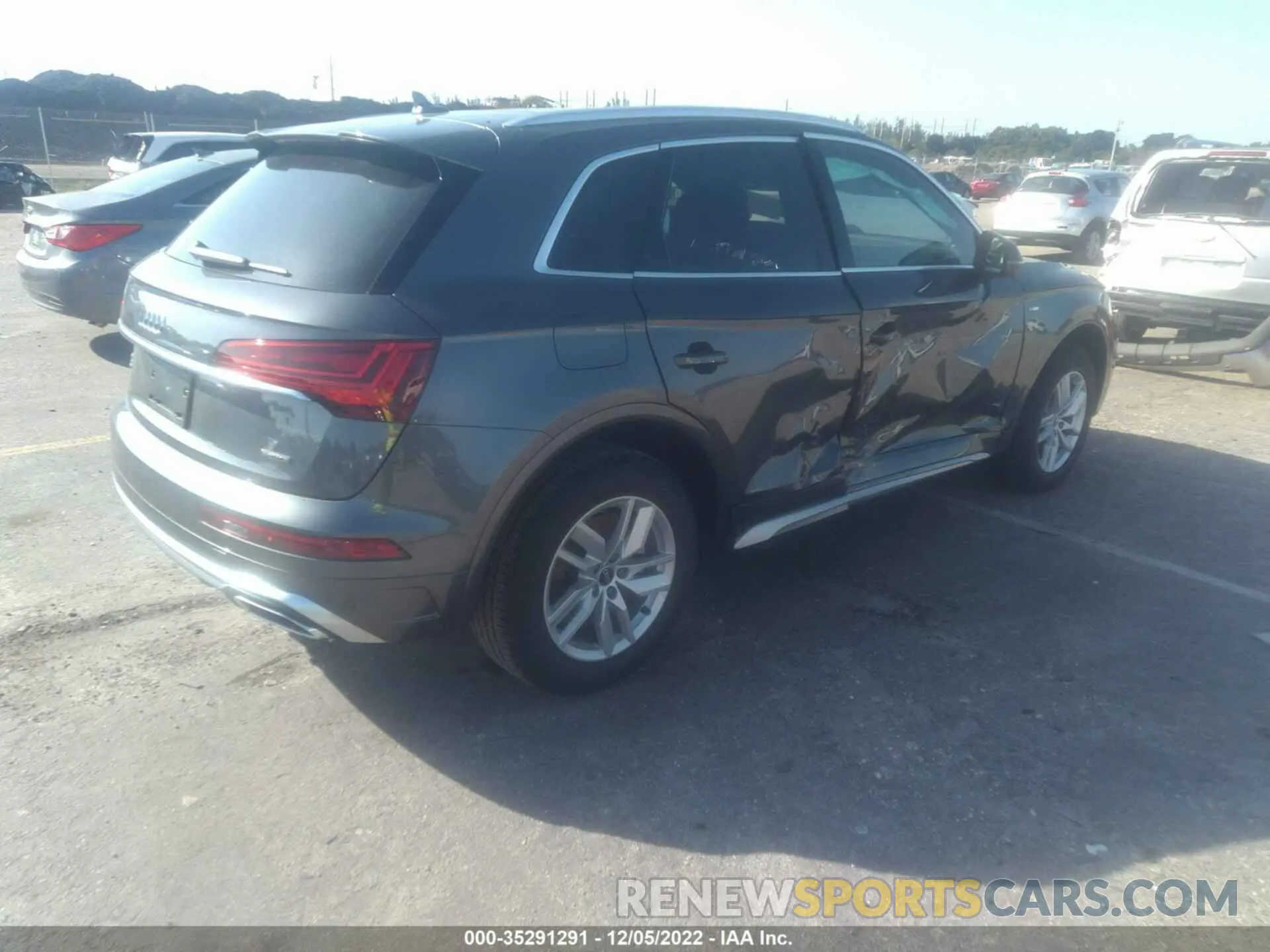 4 fotografías del automóvil dañado WA1GAAFY9N2014919 AUDI Q5 2022
