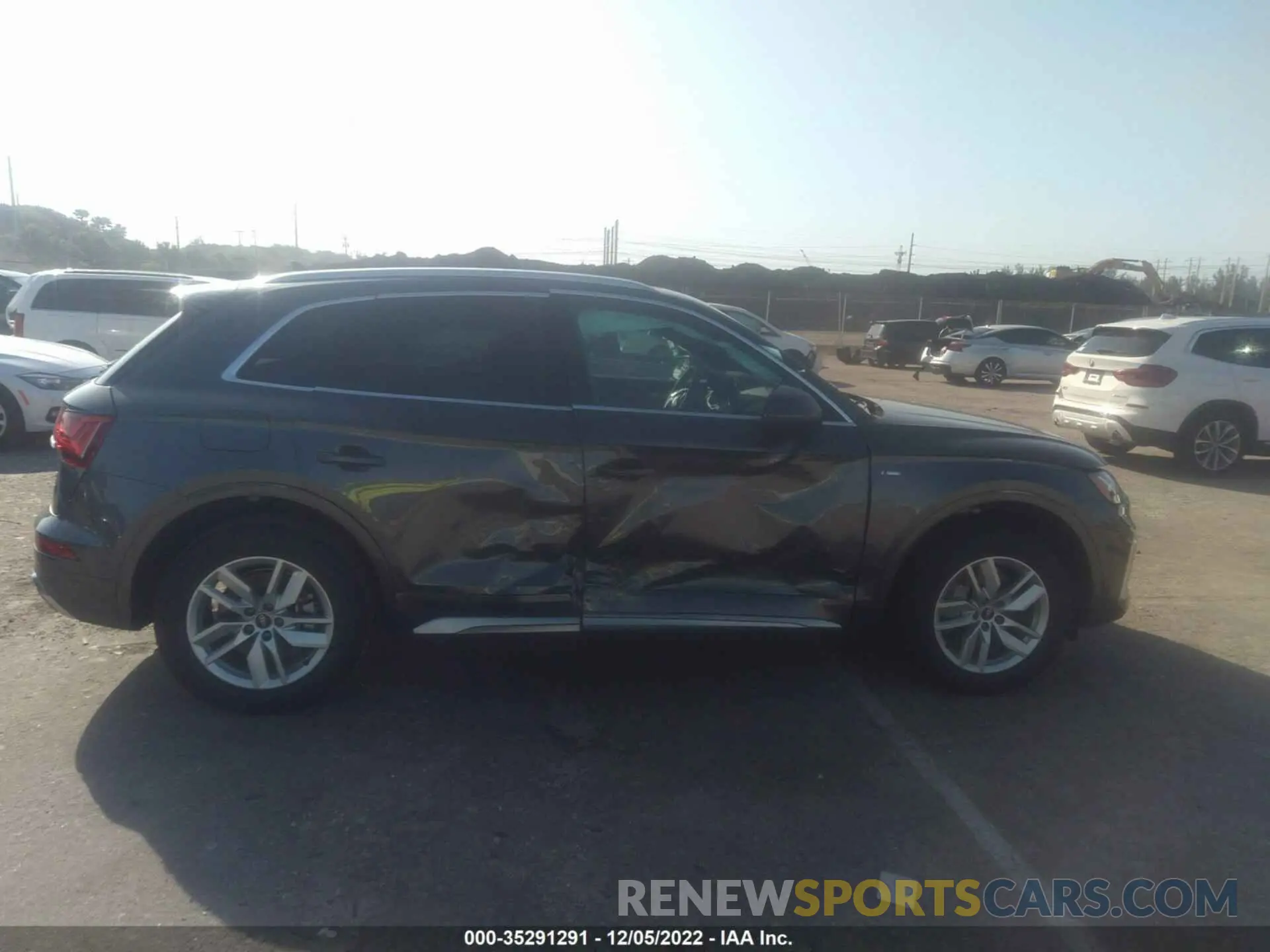 6 fotografías del automóvil dañado WA1GAAFY9N2014919 AUDI Q5 2022