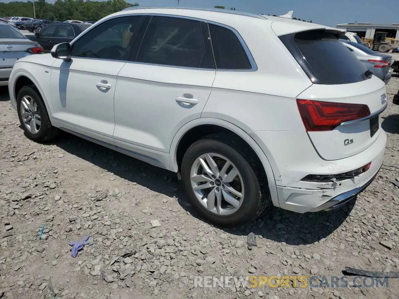 2 fotografías del automóvil dañado WA1GAAFY9N2016623 AUDI Q5 2022