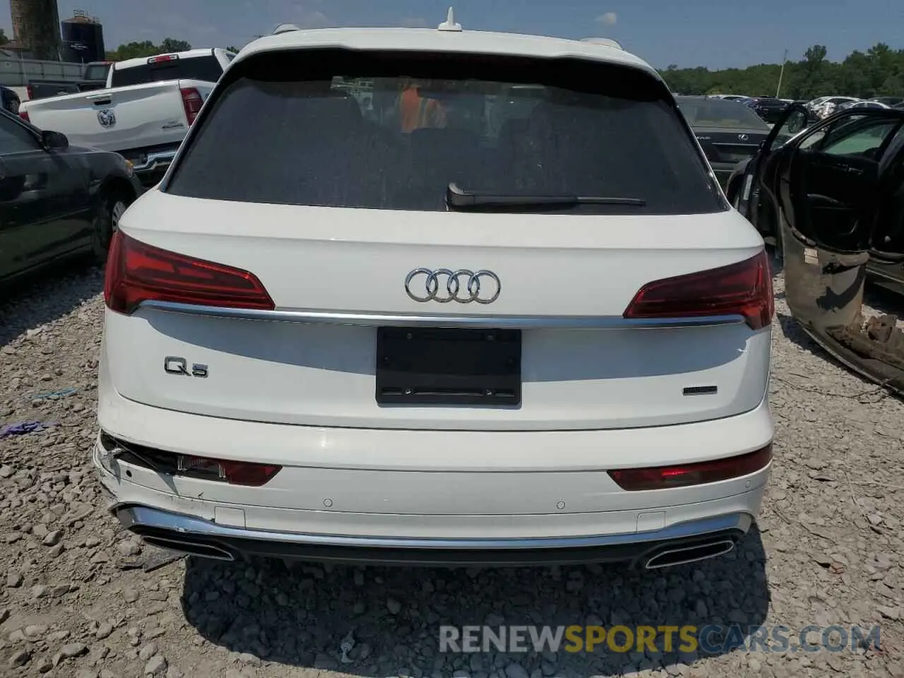 6 fotografías del automóvil dañado WA1GAAFY9N2016623 AUDI Q5 2022