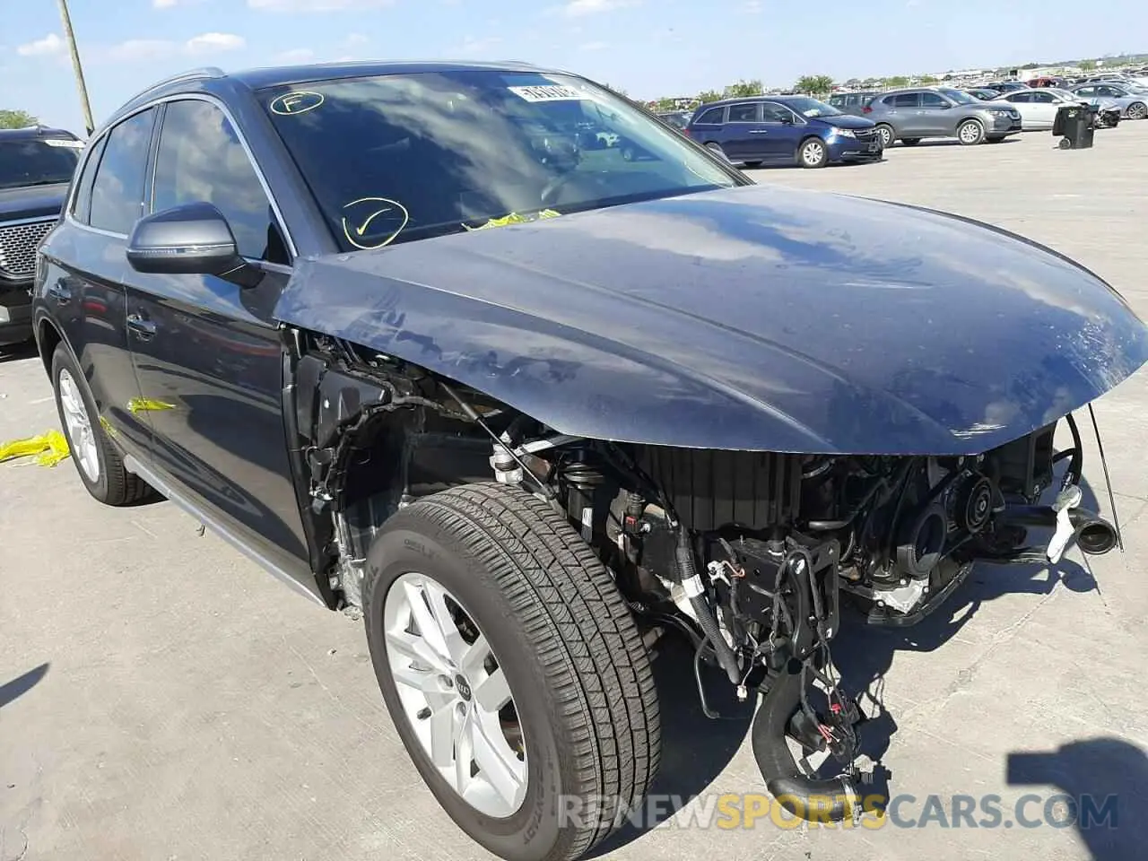 1 fotografías del automóvil dañado WA1GAAFY9N2108542 AUDI Q5 2022