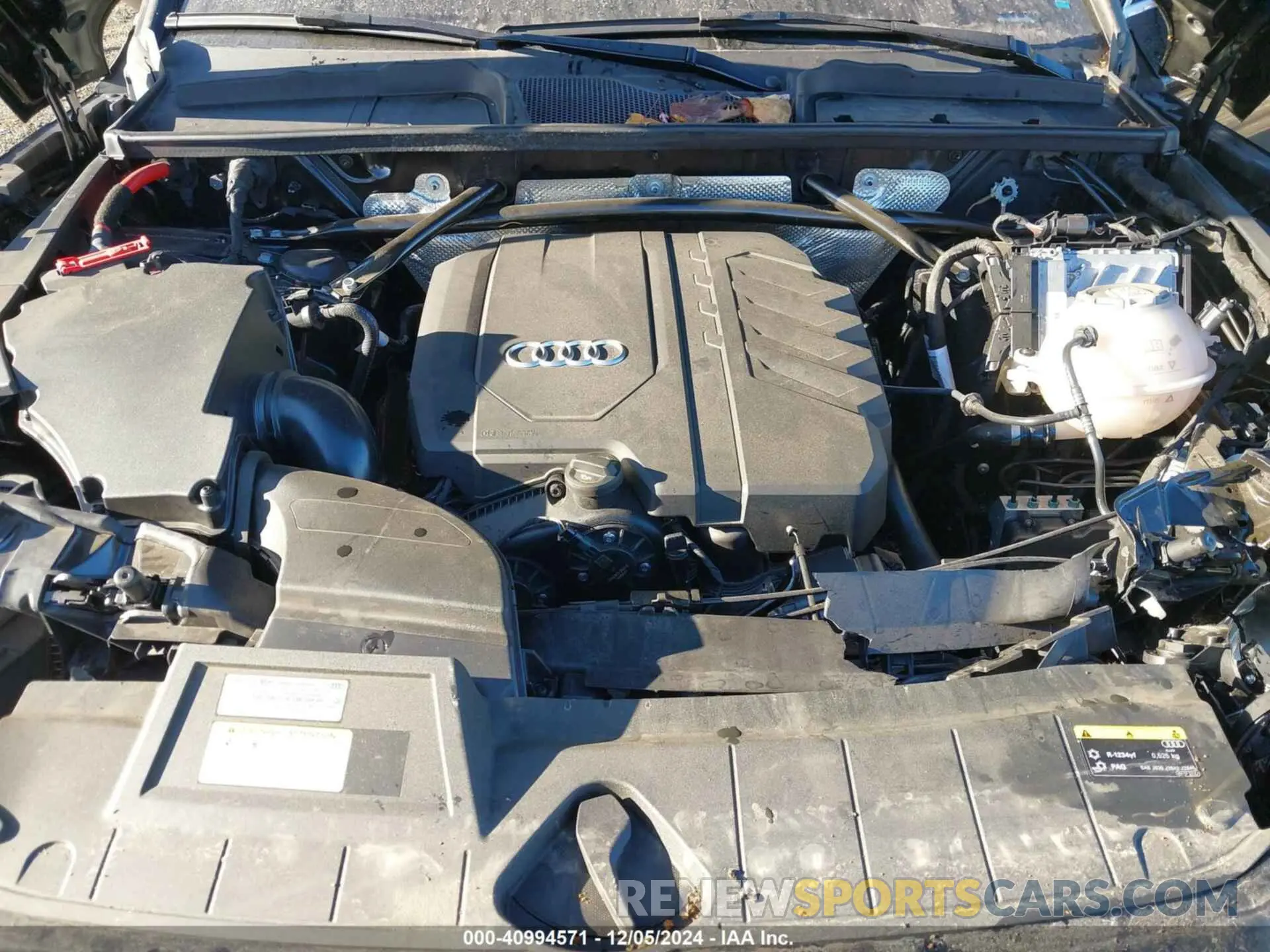 10 fotografías del automóvil dañado WA1GAAFYXN2004688 AUDI Q5 2022