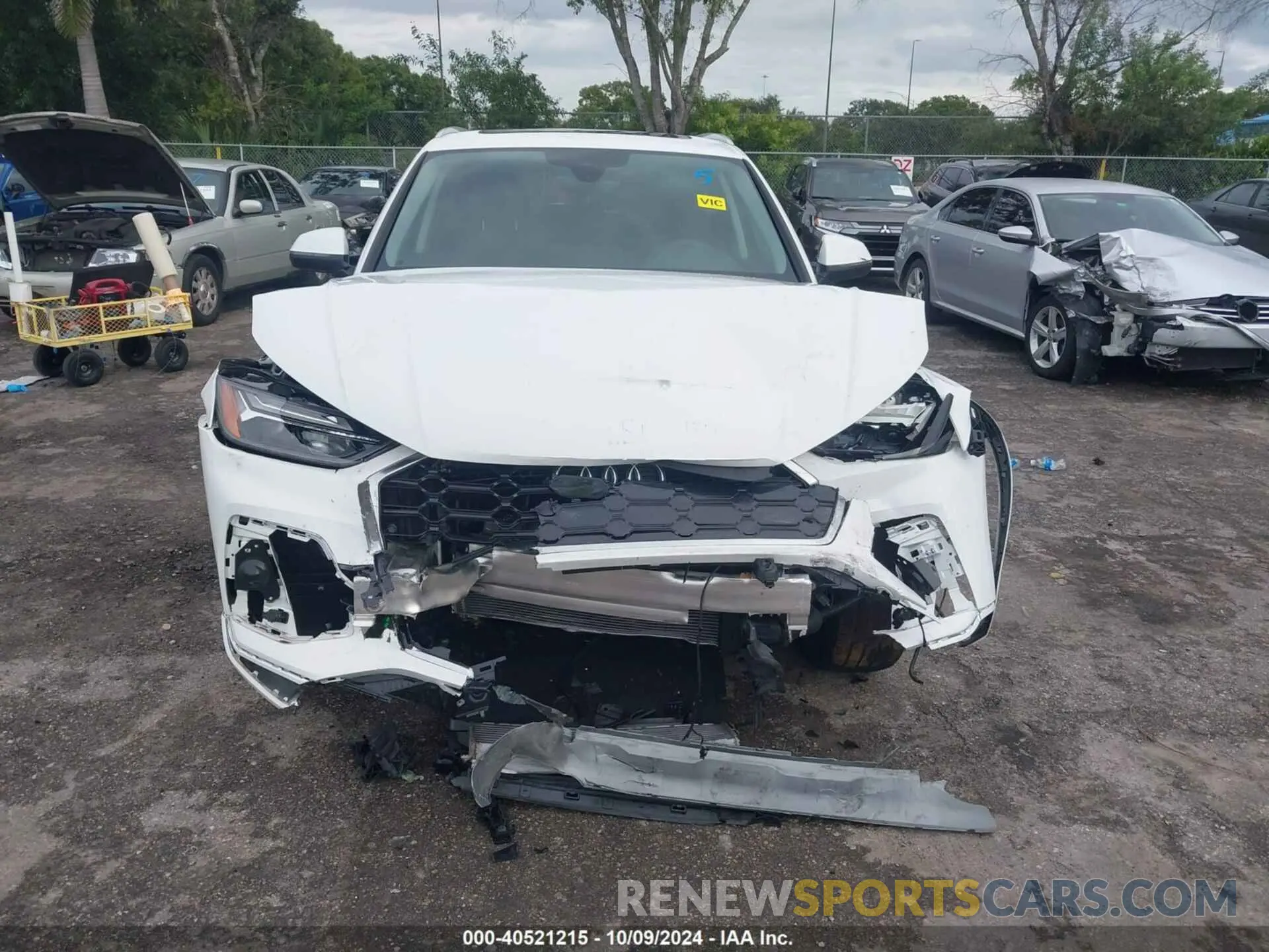 12 fotografías del automóvil dañado WA1GAAFYXN2021412 AUDI Q5 2022