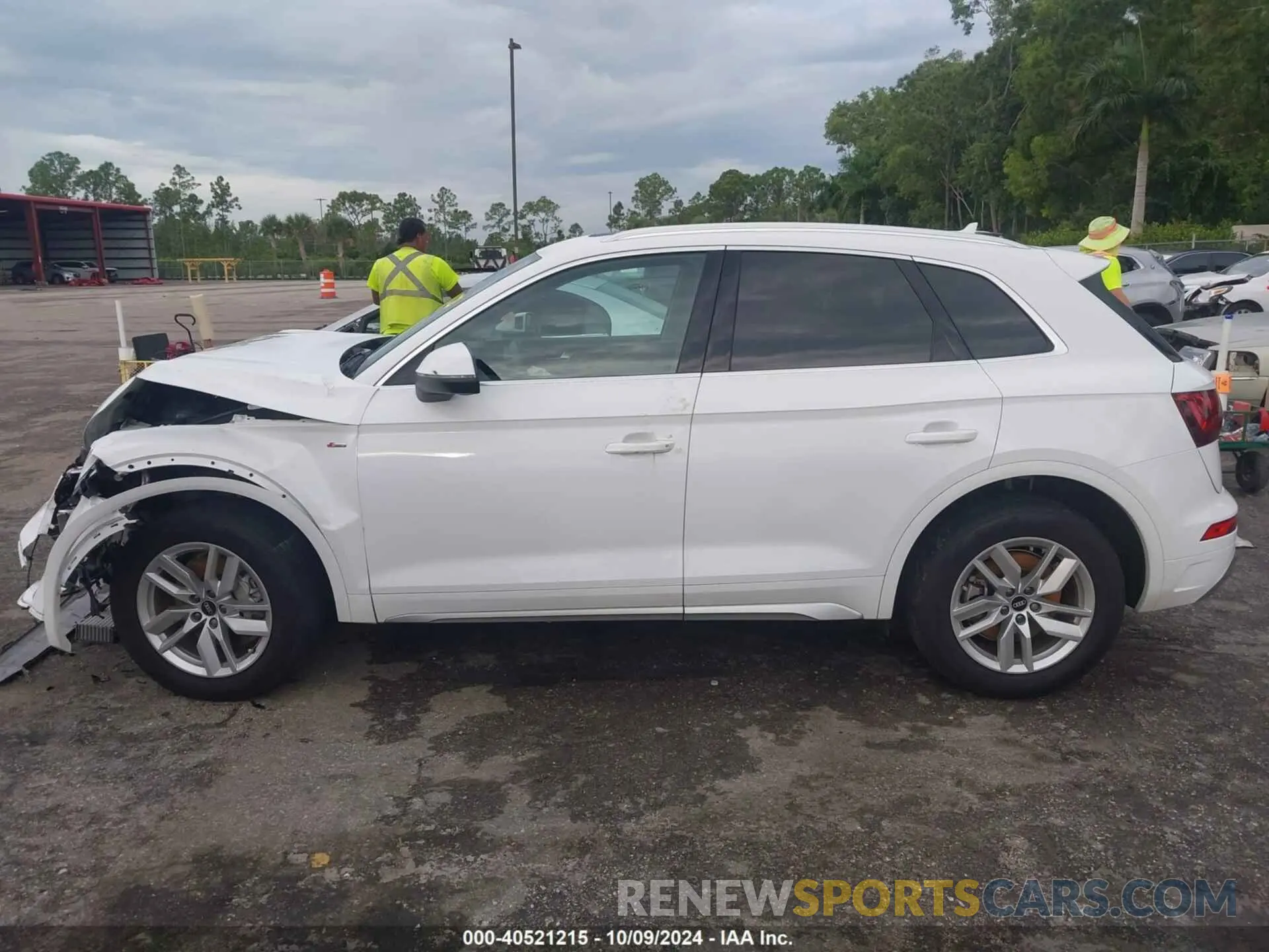 14 fotografías del automóvil dañado WA1GAAFYXN2021412 AUDI Q5 2022