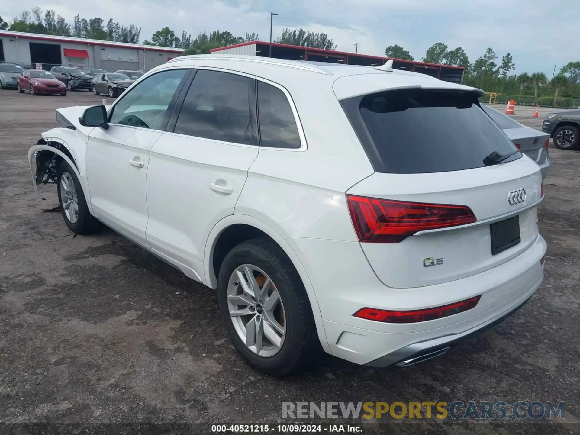 3 fotografías del automóvil dañado WA1GAAFYXN2021412 AUDI Q5 2022
