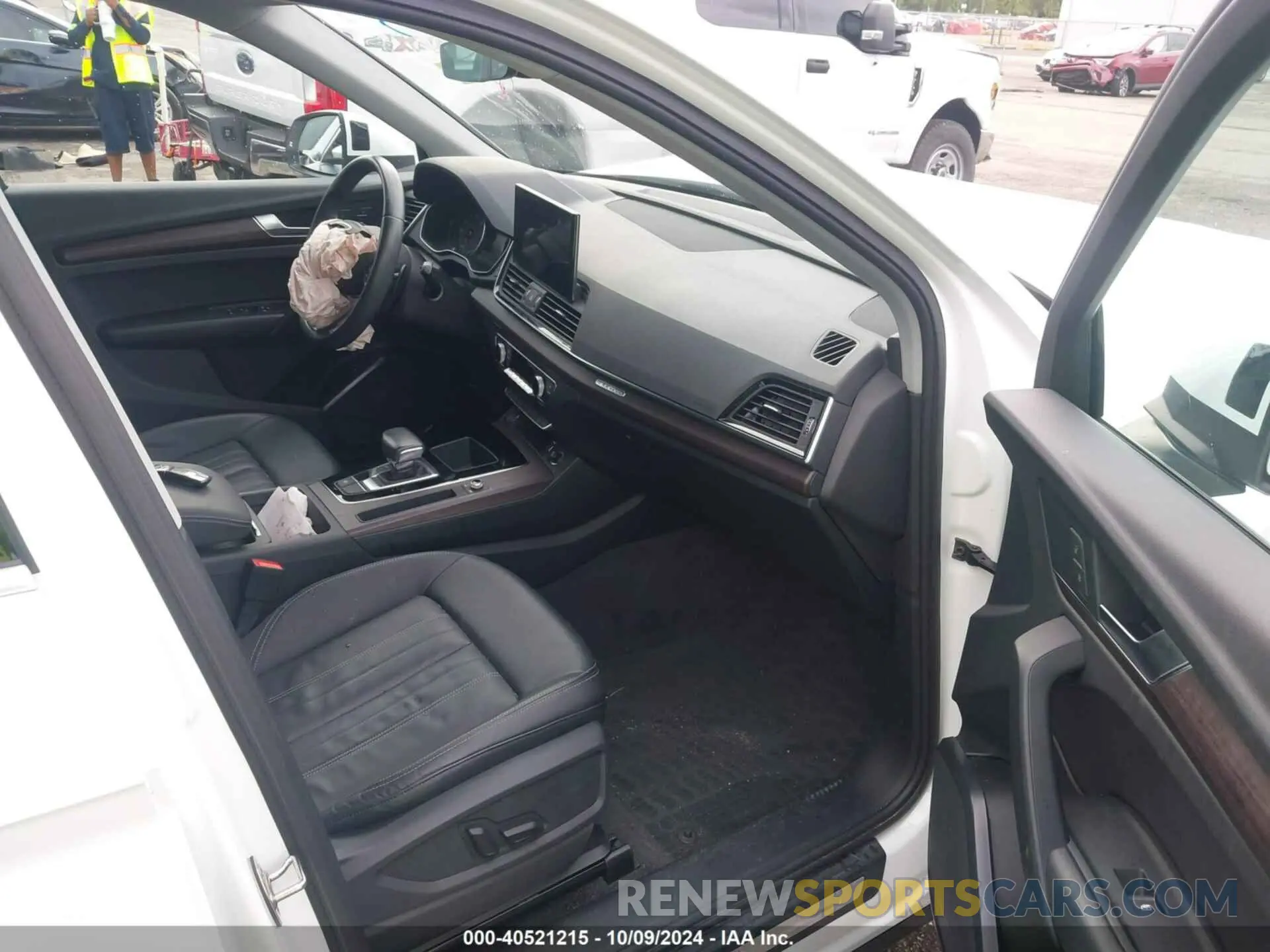 5 fotografías del automóvil dañado WA1GAAFYXN2021412 AUDI Q5 2022