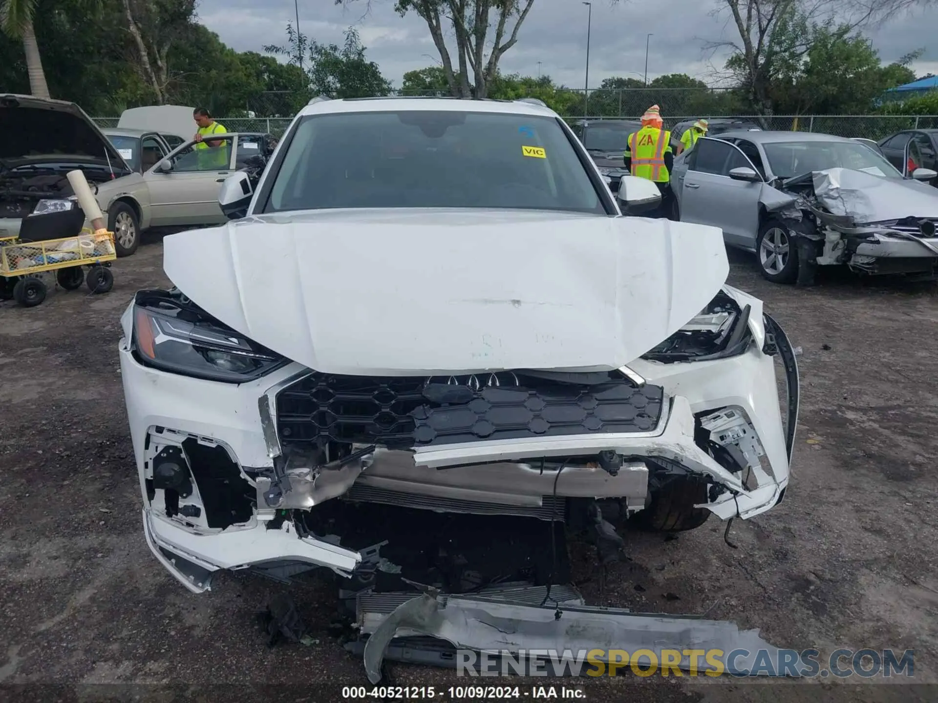6 fotografías del automóvil dañado WA1GAAFYXN2021412 AUDI Q5 2022