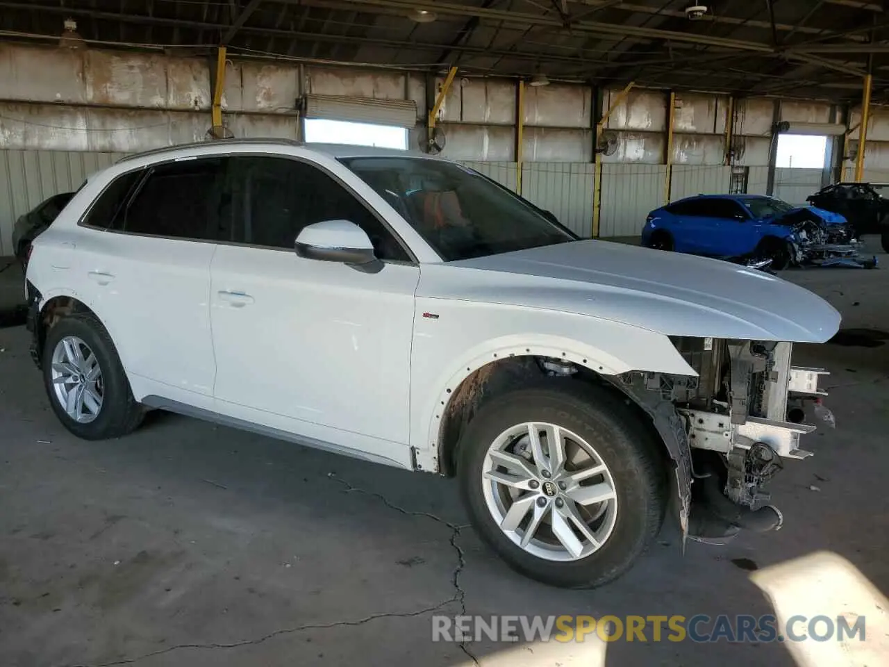 4 fotografías del automóvil dañado WA1GAAFYXN2064969 AUDI Q5 2022