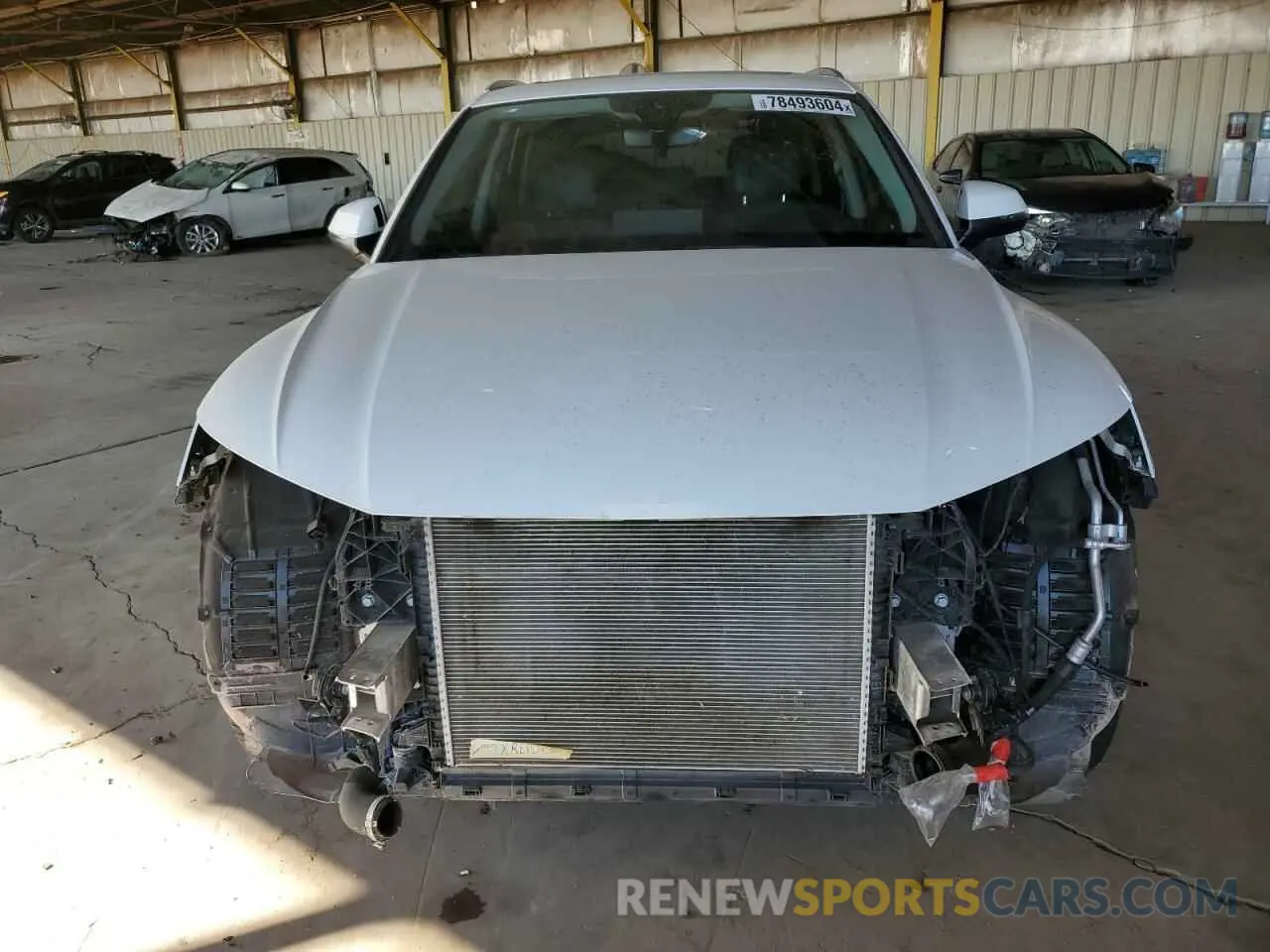 5 fotografías del automóvil dañado WA1GAAFYXN2064969 AUDI Q5 2022