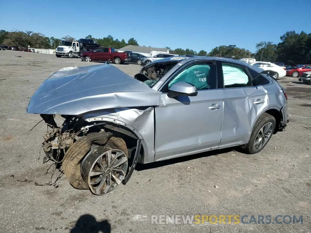 1 fotografías del automóvil dañado WA15AAFY3P2006485 AUDI Q5 2023