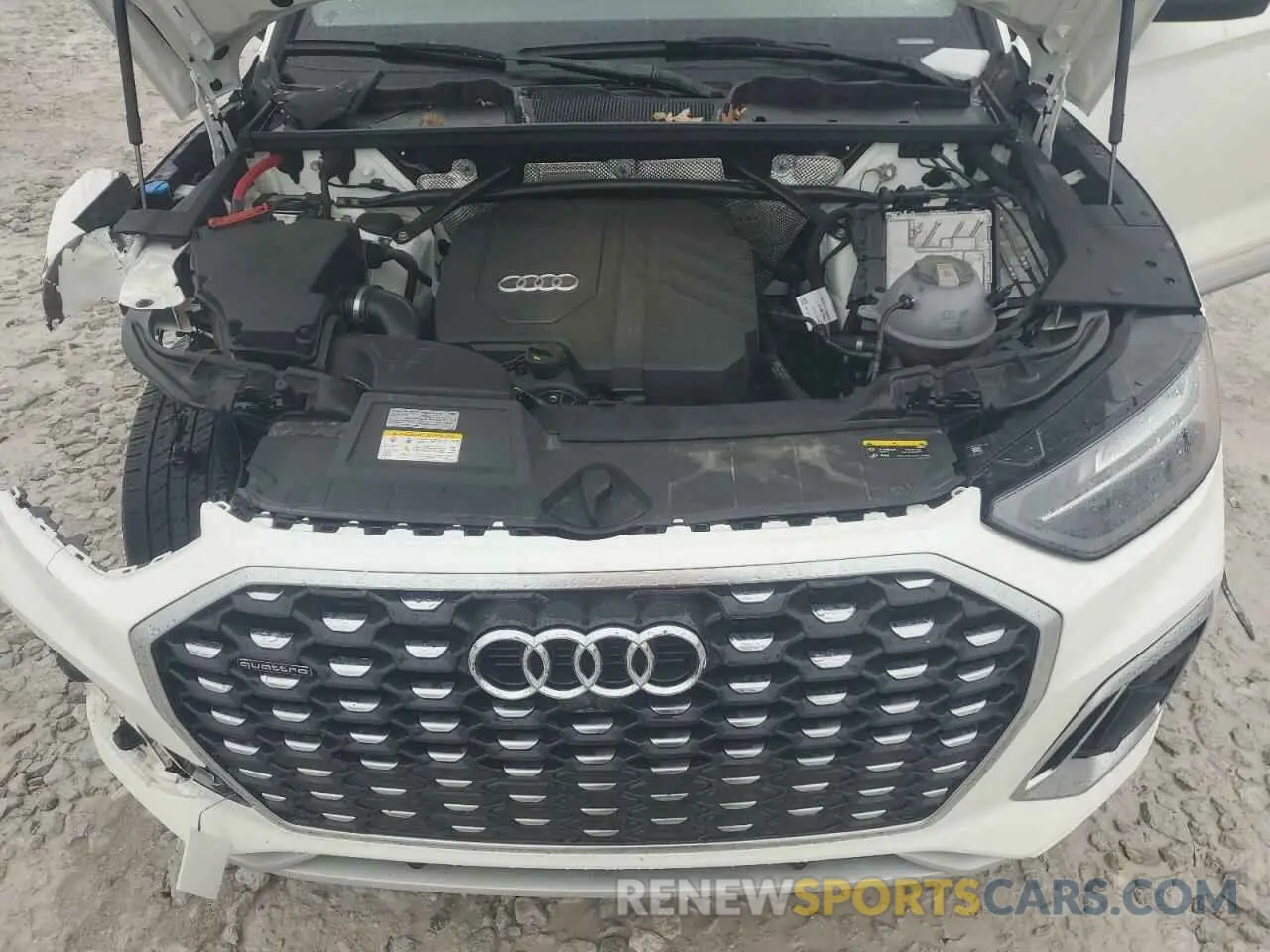 14 fotografías del automóvil dañado WA15AAFY3P2117487 AUDI Q5 2023