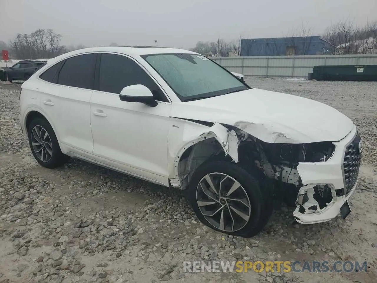 4 fotografías del automóvil dañado WA15AAFY3P2117487 AUDI Q5 2023