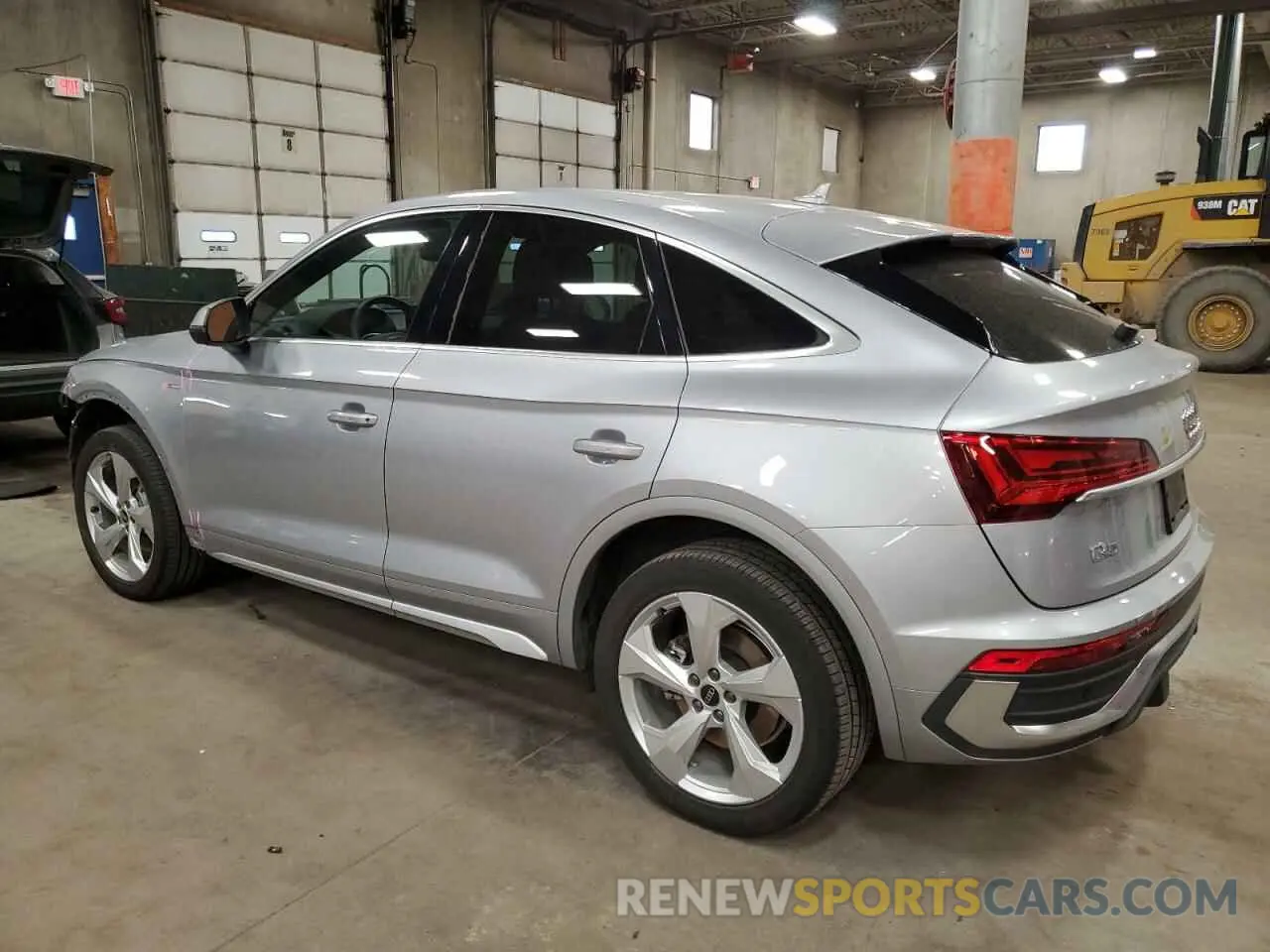2 fotografías del automóvil dañado WA15AAFY3P2154281 AUDI Q5 2023