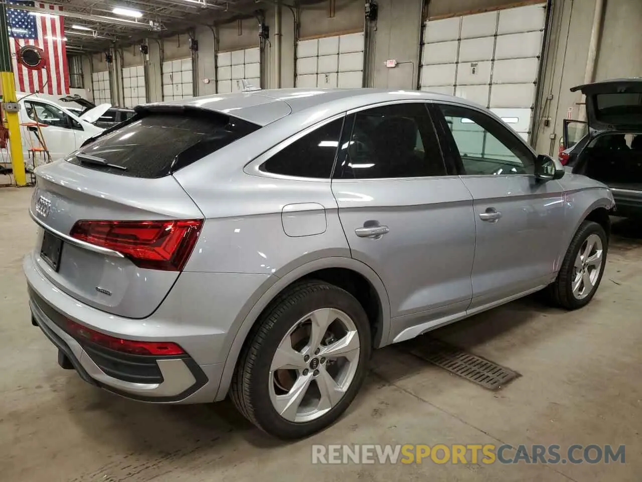 3 fotografías del automóvil dañado WA15AAFY3P2154281 AUDI Q5 2023