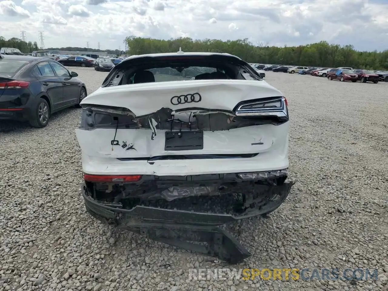 6 fotografías del automóvil dañado WA15AAFYXP2177153 AUDI Q5 2023