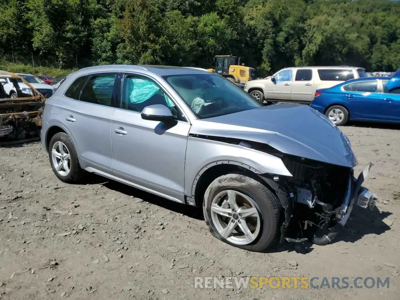4 fotografías del automóvil dañado WA1ABAFY0P2161992 AUDI Q5 2023