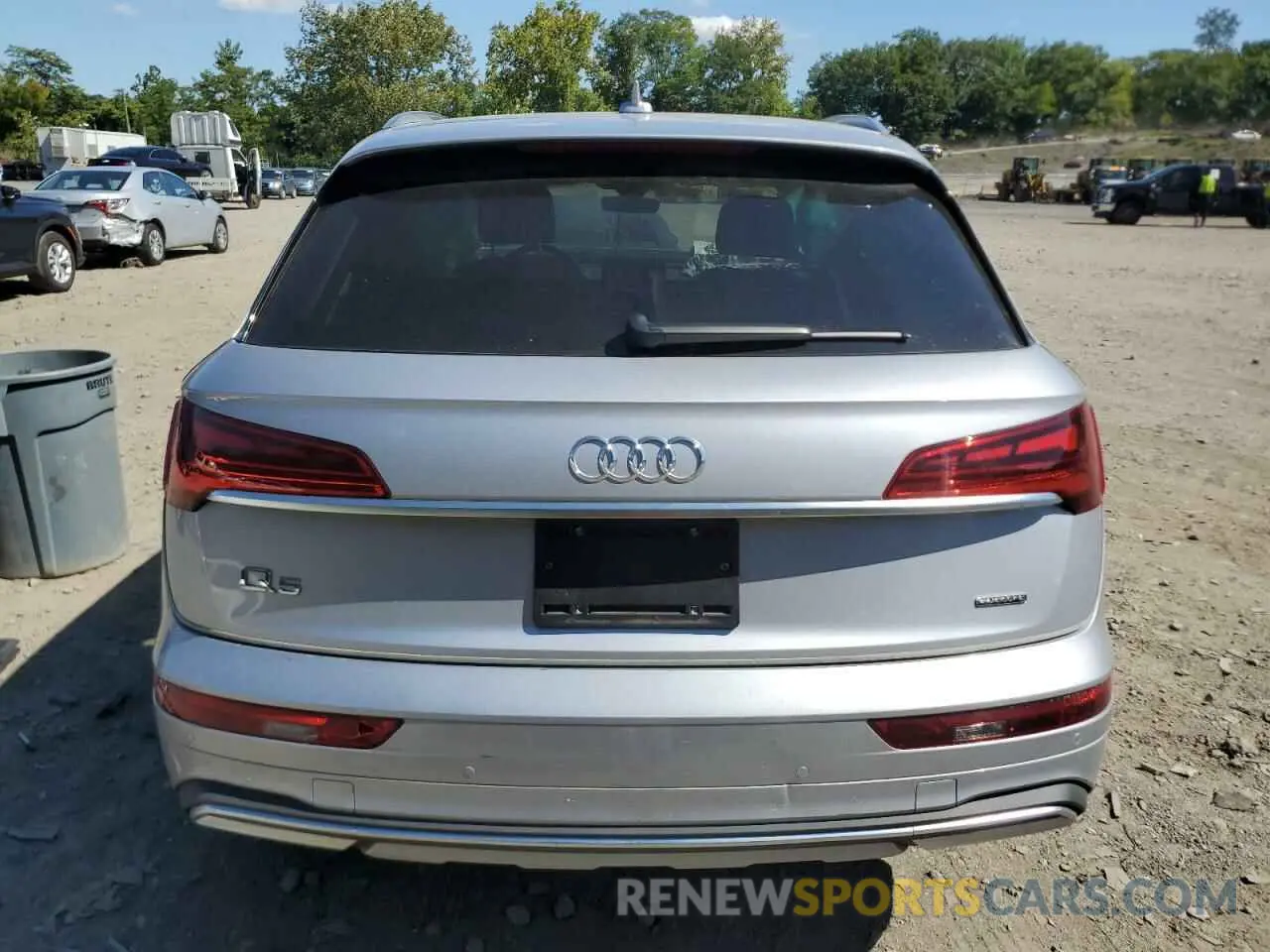 6 fotografías del automóvil dañado WA1ABAFY0P2161992 AUDI Q5 2023