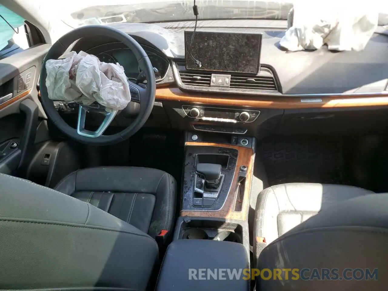 8 fotografías del automóvil dañado WA1ABAFY0P2161992 AUDI Q5 2023