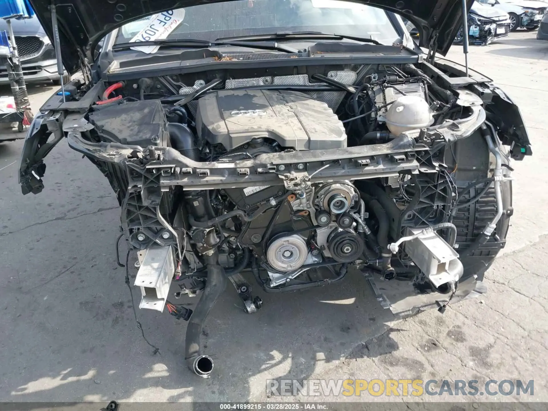 6 fotografías del automóvil dañado WA1ABAFY0P2193566 AUDI Q5 2023