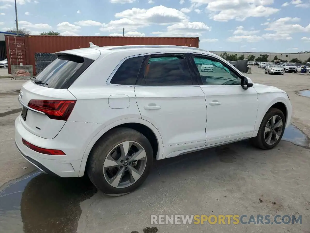 3 fotografías del automóvil dañado WA1ABAFY1P2094805 AUDI Q5 2023