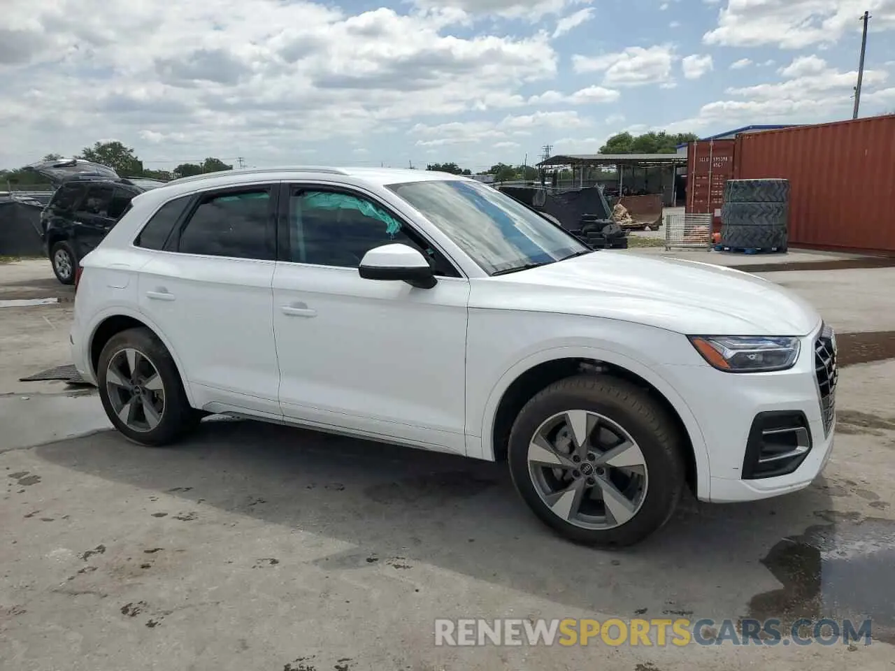 4 fotografías del automóvil dañado WA1ABAFY1P2094805 AUDI Q5 2023