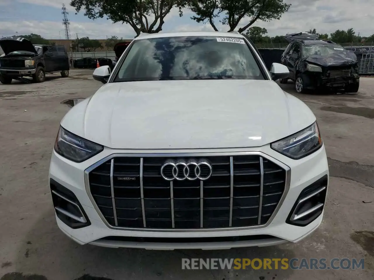 5 fotografías del automóvil dañado WA1ABAFY1P2094805 AUDI Q5 2023