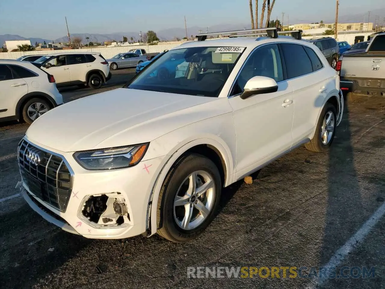 1 fotografías del automóvil dañado WA1ABAFY1P2145767 AUDI Q5 2023