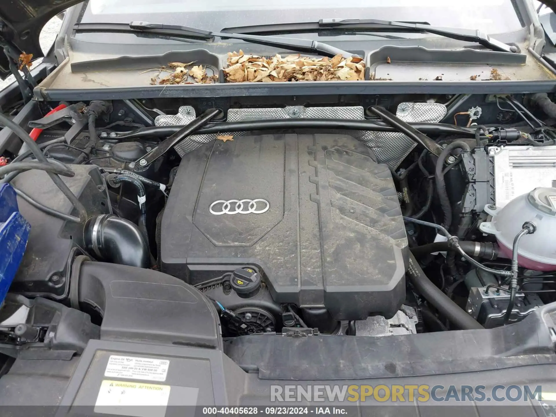 10 fotografías del automóvil dañado WA1ABAFY1P2186044 AUDI Q5 2023