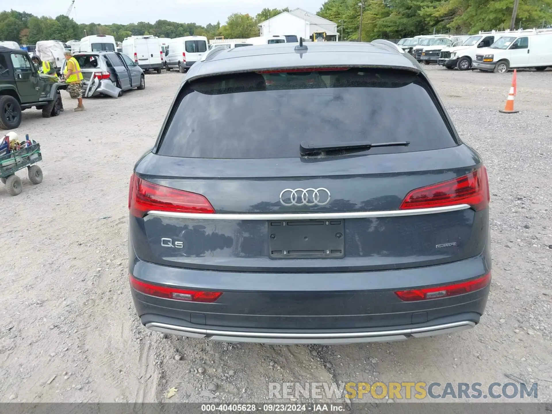 6 fotografías del automóvil dañado WA1ABAFY1P2186044 AUDI Q5 2023