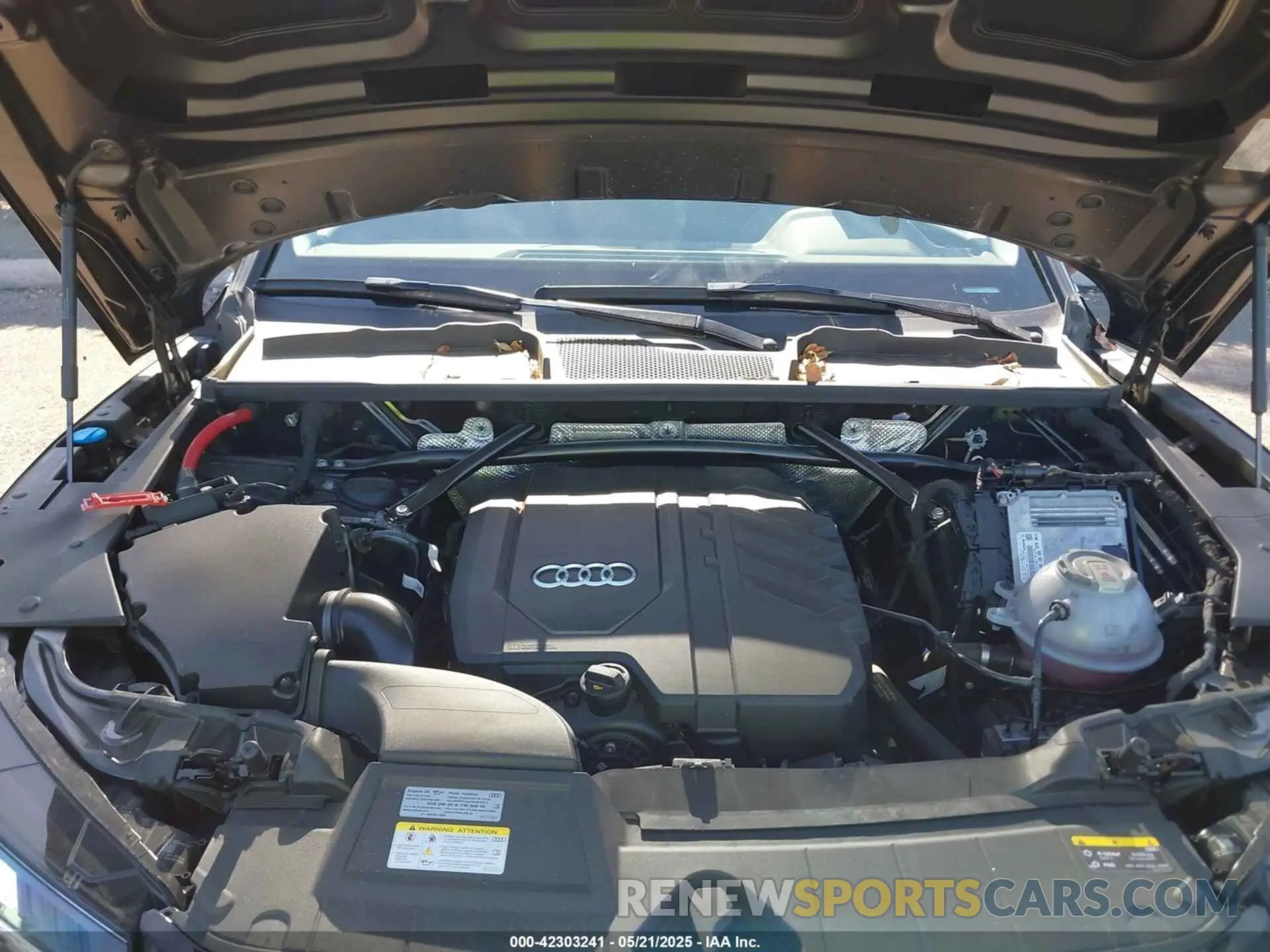 10 fotografías del automóvil dañado WA1ABAFY1P2188442 AUDI Q5 2023