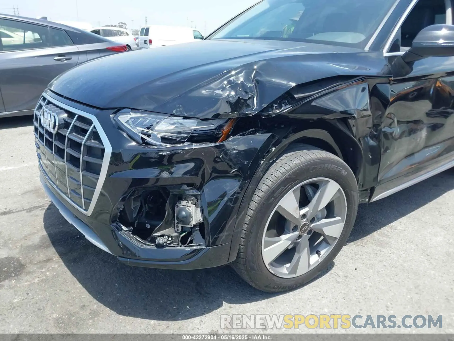 17 fotografías del automóvil dañado WA1ABAFY2P2132364 AUDI Q5 2023