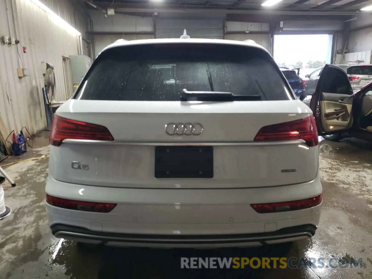 6 fotografías del automóvil dañado WA1ABAFY2P2137905 AUDI Q5 2023