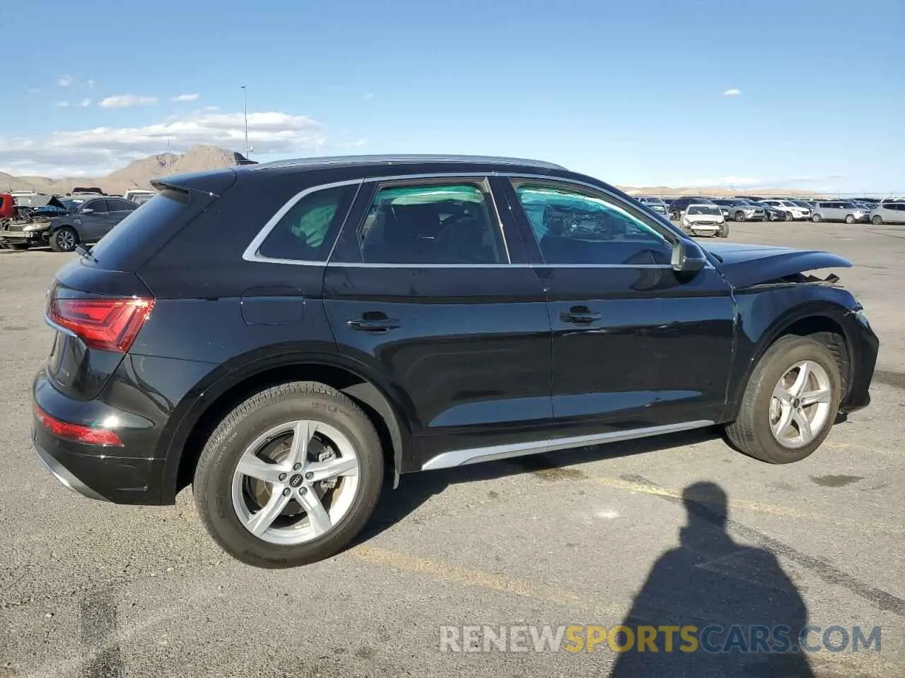 3 fotografías del automóvil dañado WA1ABAFY4P2086178 AUDI Q5 2023