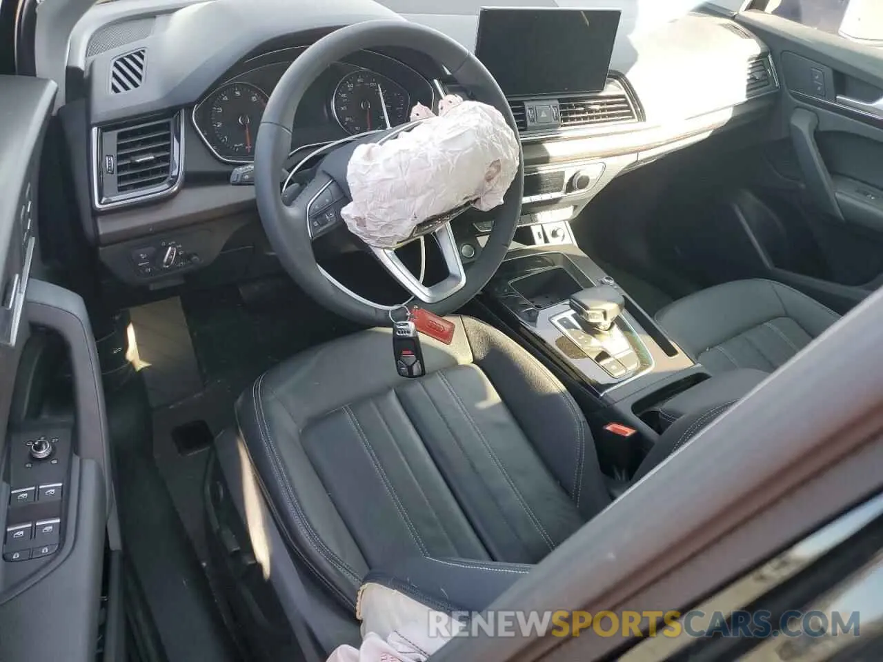 8 fotografías del automóvil dañado WA1ABAFY4P2086178 AUDI Q5 2023