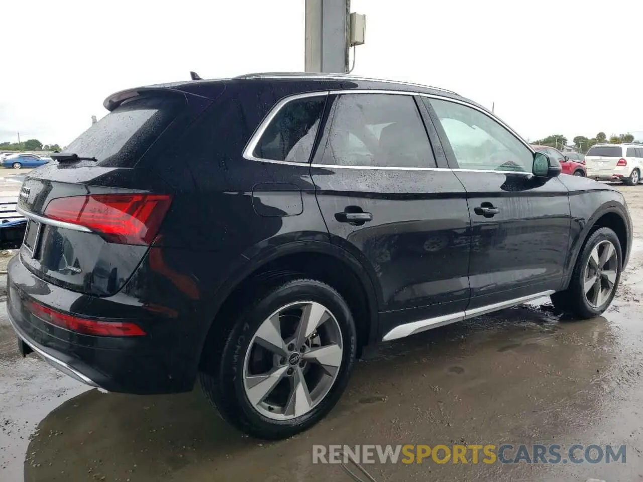 3 fotografías del automóvil dañado WA1ABAFY4P2170503 AUDI Q5 2023