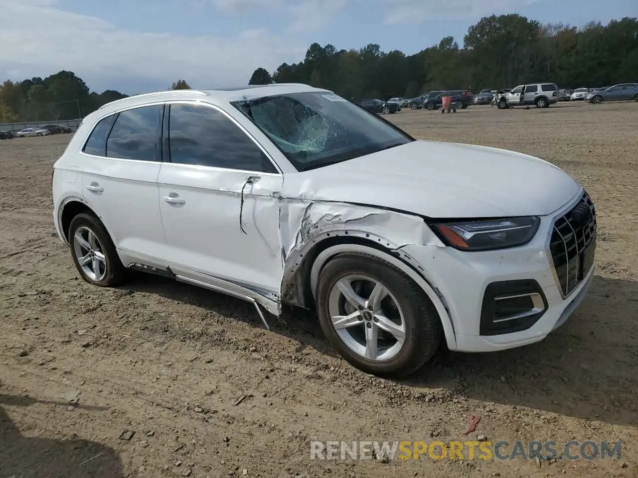 4 fotografías del automóvil dañado WA1ABAFY7P2025827 AUDI Q5 2023