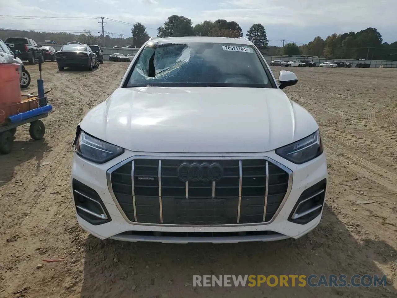 5 fotografías del automóvil dañado WA1ABAFY7P2025827 AUDI Q5 2023