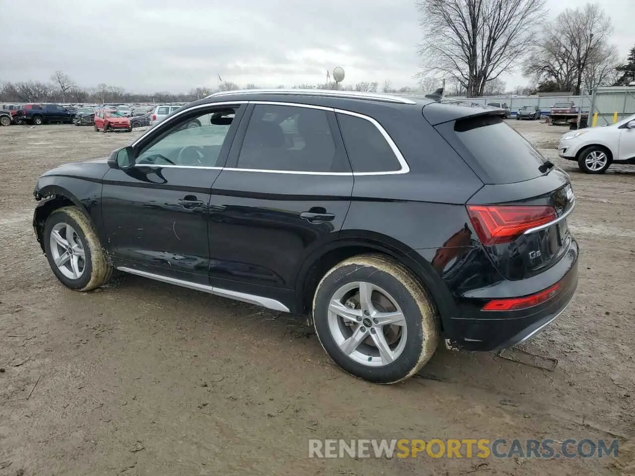 2 fotografías del automóvil dañado WA1ABAFY7P2142288 AUDI Q5 2023